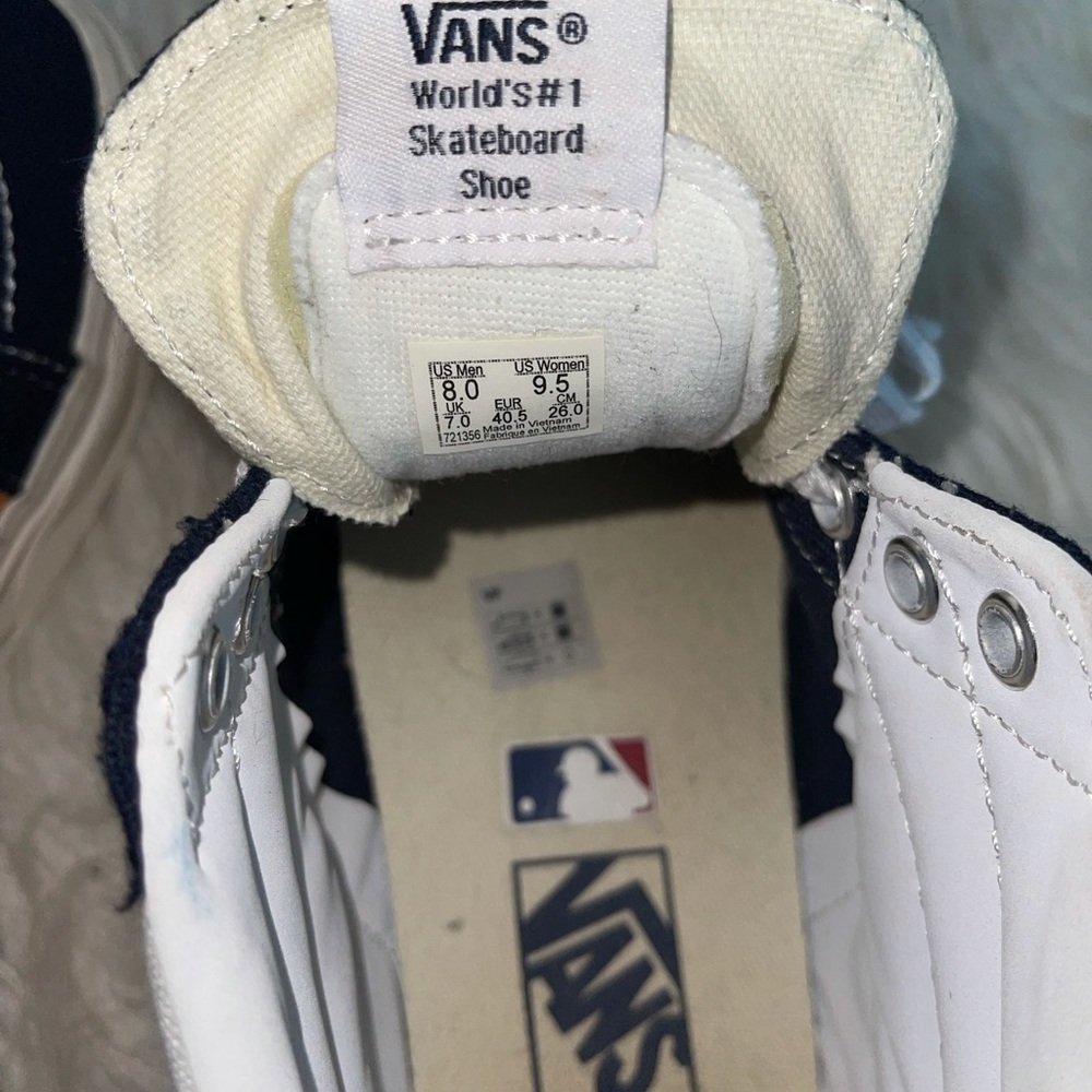 Vans Astros blue nights mid sneakers - Picture 7 of 7